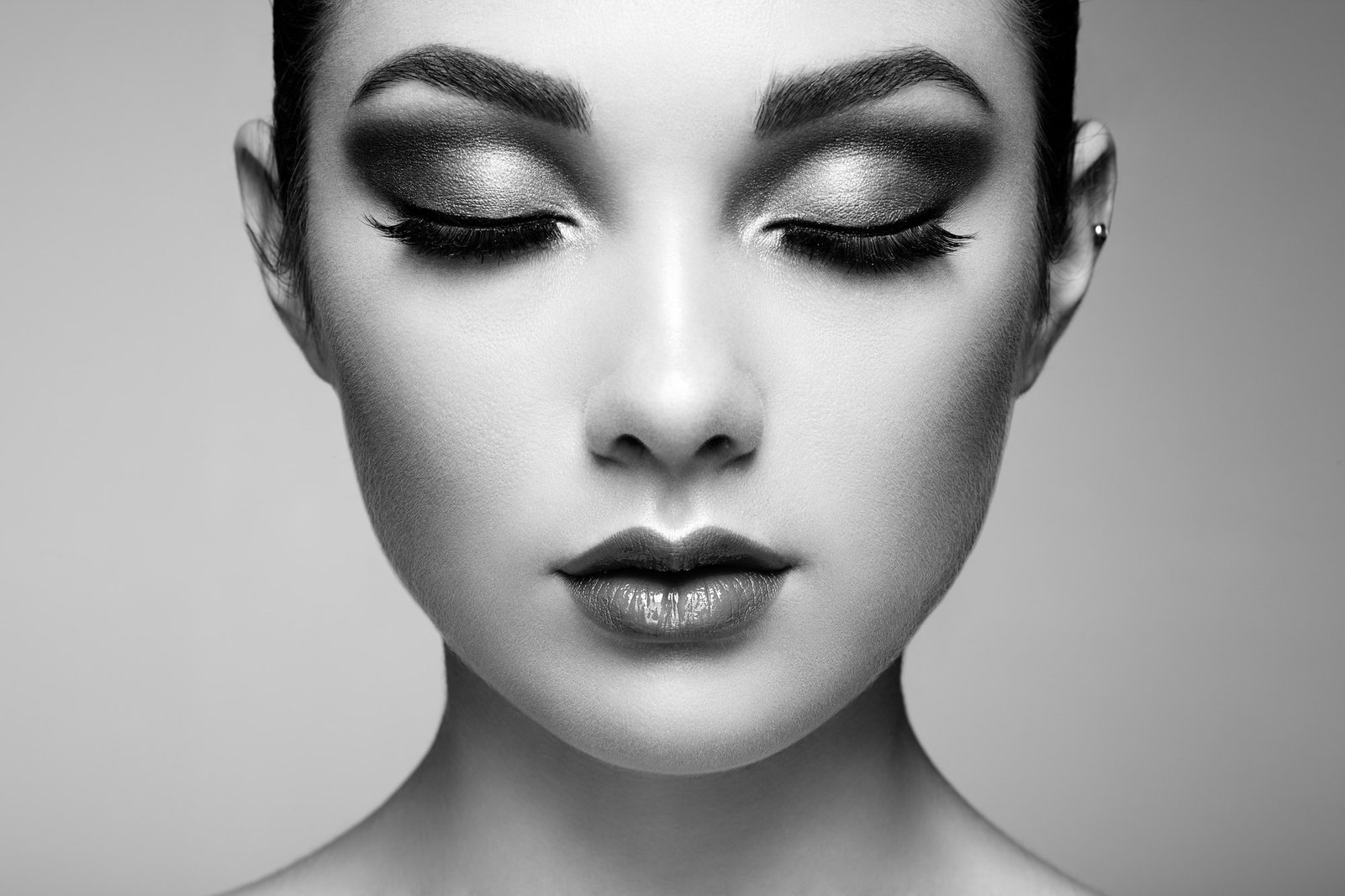 Beautiful woman face